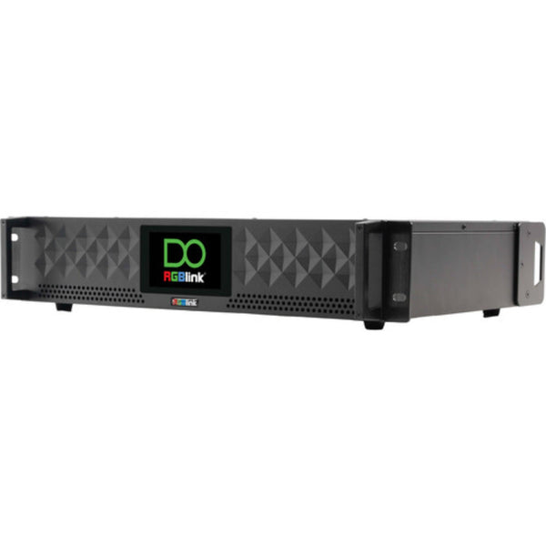 Rear view of RGBlink D8 PLUS 8K video converter showing HDMI 2.1 and DisplayPort 1.4 input interfaces. – image 2