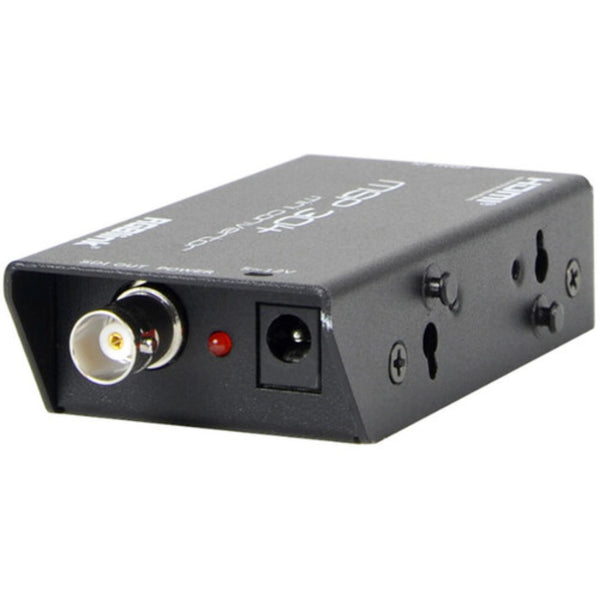 Side view of the RGBlink MSP 304 HDMI to SDI mini video converter showing input and output ports. – image 2