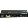 Side view of RGBlink MSP 415 HDMI 2.0 to HDBaseT extender set showing ports and compact design.