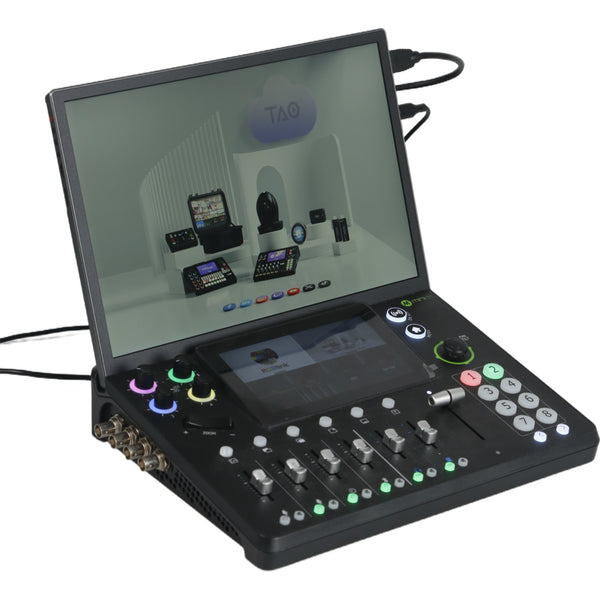 RGBlink 12.3" Portable Monitor With  Mini MX SDI Front Three Quarter View – image 8