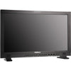 Right view of RGBLINK Aura UHD 24-inch 12G-SDI professional video production monitor with gold mount.