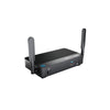 Back view of RGBlink ASK Ultra p2p 4K Wireless HDMI Extender, featuring transmitter and receiver ports and sleek design.