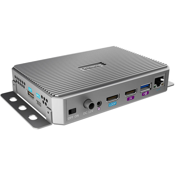 RGBlink MSP 325N Ultra HD H.264/H.265 encoder and decoder signal processor shown from a full perspective view. – image 2