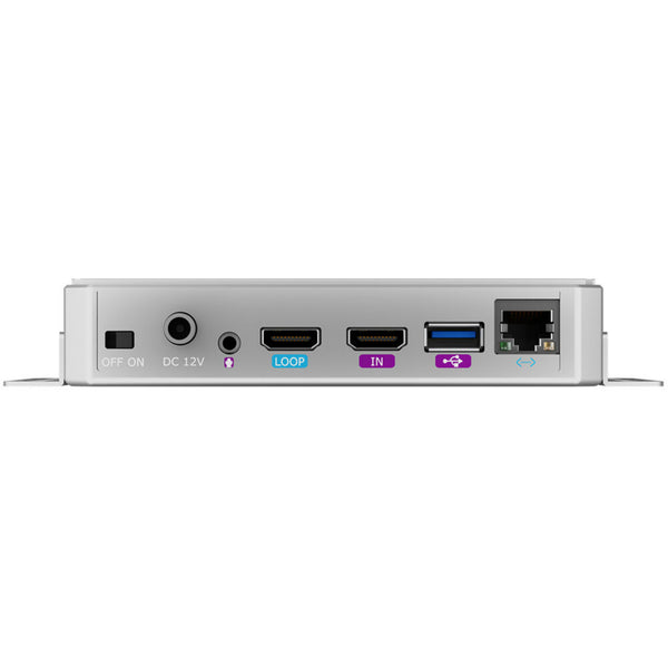 Rear view of RGBlink MSP 325N Ultra HD H.264/H.265 encoder decoder signal processor showing connectivity ports. – image 3
