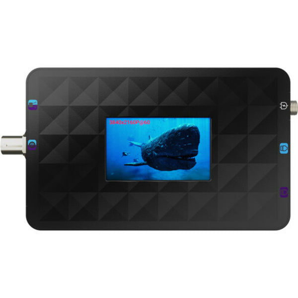 RGBlink MSP 405 HDMI/SDI/Fiber video converter displaying 4K content from a top view. – image 4