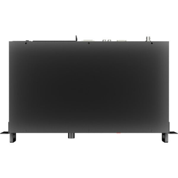 Underside view of RGBlink X1 Gen2 LED video processor showcasing multiviewer connectors and mounting features.