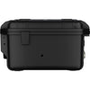 RGBlink Mini-Edge-4S portable HDMI/SDI video switcher in protective closed case, used for professional field video switching.