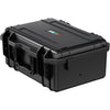 RGBlink mini-edge-4S portable video switcher with HDMI and SDI ports, top view of the device's case lid showing control layout.