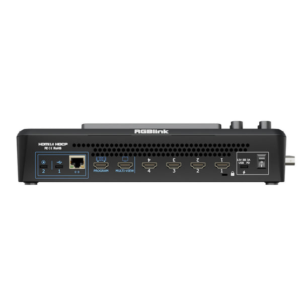 RGBlink mini-mx SDI Back View – image 3