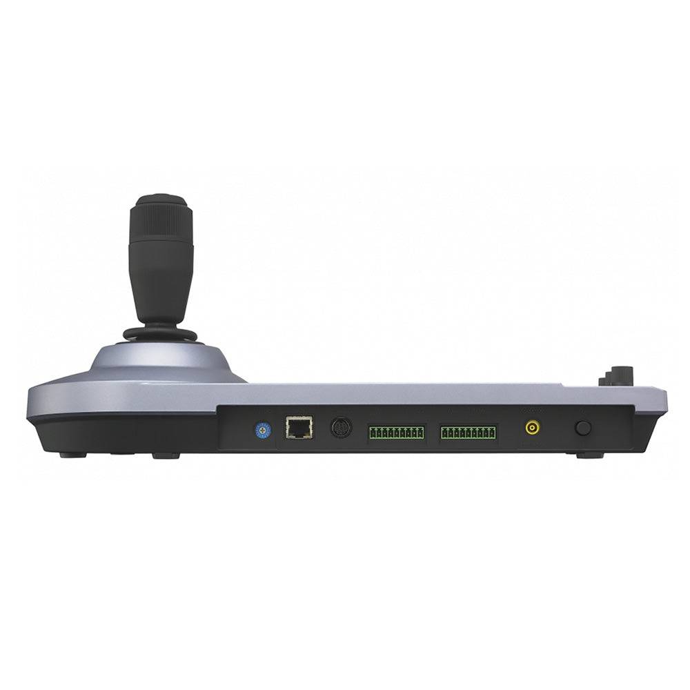 Sony RM-IP10 IP remote controller for PTZ cameras, shown with control buttons and display screen for remote camera operation. – image 2