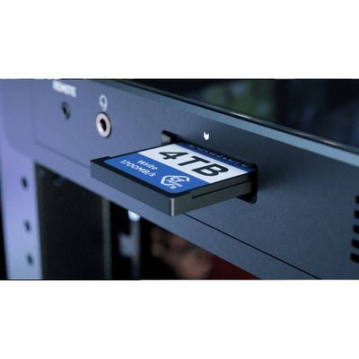 Atomos Shogun AV-19 rackmount 4K HDR monitor recorder switcher case with CFexpress card slot for professional video production