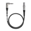 Tentacle Sync C02 5-Pin LEMO timecode cable, 16-inch 3.5mm to 5-pin LEMO connector for professional audio and video equipment.