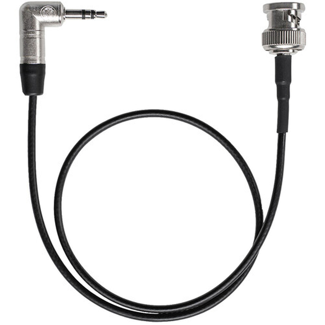 Tentacle Sync C06 straight BNC timecode cable, 16-inch length, used for professional audio and video synchronization. – image 1