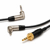 Tentacle Sync C16 timecode cable connected to Sennheiser bodypack Y-cable, 8-inch, for professional audio synchronization.