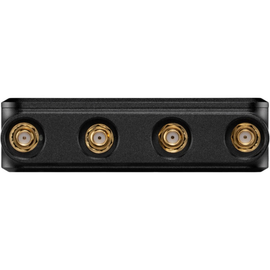 Bottom view of Teradek Node 5G-Q Series global 5G USB-C video transmitter, showing ports and compact design. – image 2