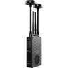 Teradek Bolt 6 XT MAX wireless video transmitter with gold mount, showing rear left view with SDI and HDMI ports.