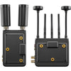 Rear view of Teradek Ranger MK II 750 wireless video transmitter and receiver set with gold mount, featuring SDI and HDMI ports.