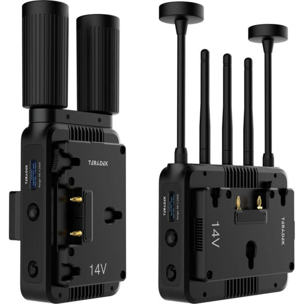 Teradek Ranger MK II 5000 12G-SDI/HDMI Wireless Transmitter/Receiver Deluxe Kit (Gold Mount) – image 1