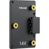 Teradek Gold Mount Battery Plate for Bolt 4K Monitor Module (Male, Camera Side)