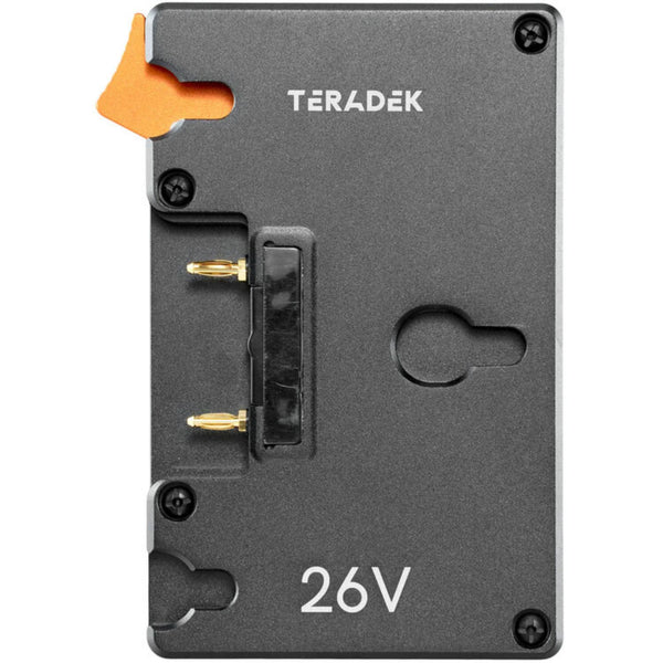 Teradek Single Battery Plate for Bolt 4K, Bolt 6, Serv 4K (Female, Gold Mount) – image 1