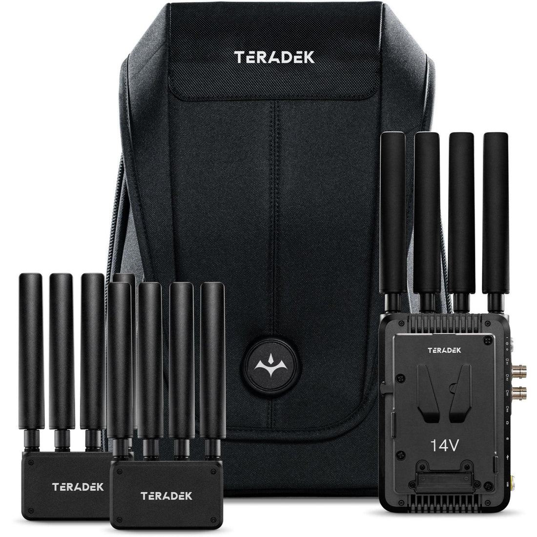 Teradek Prism Mobile 5G Backpack 859 with two 5G modems, V-mount streaming encoder for mobile live broadcasts. – image 1