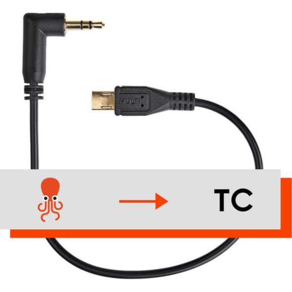 Tentacle Sync 3.5mm TRS to Multi Interface Timecode Cable for Sony FX3/FX30 (7.9") – image 1