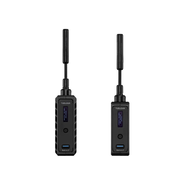 Two Teradek Bolt 6 LT 750 TX/RX with antennas on a white background – image 3