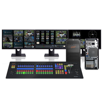 TriCaster Vizion Tower 16 & Flex Control Panel Bundle SDI/NDI Live Production System