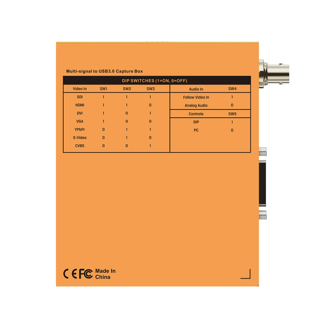 AVMATRIX UC7018 Multi-Signal to USB 3.0 Capture Box – image 3