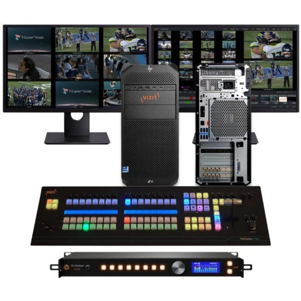 Vizrt Vizion Tower 16 with Flex Control Panel and Viz Connect Audio – image 1