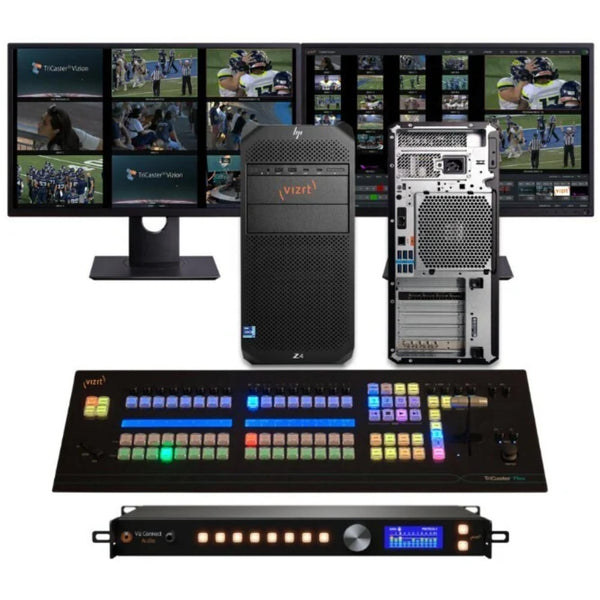 Vizrt Vizion Tower 8 with Flex Control Panel and Viz Connect Audio – image 1
