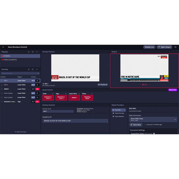 Vizrt Viz Flowics Basic with Single Output Annual Subscription (Education) – image 1