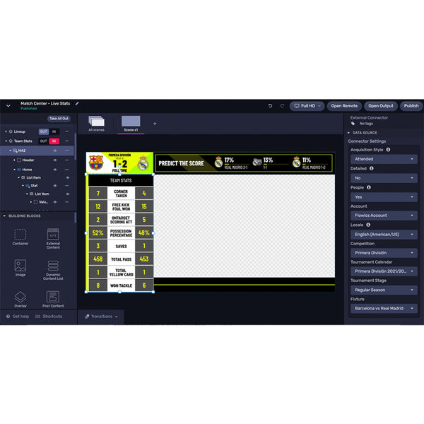 Vizrt Viz Flowics Professional with Single Output Annual Subscription – image 3