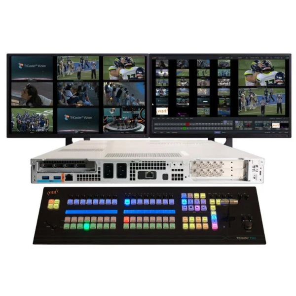 Vizrt Vizion Rack 16 with Flex Dual Control Panel – image 1