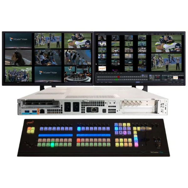 Vizrt Vizion Rack 8 with Flex Dual Control Panel – image 1