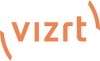 Vizrt NRS Remote Commissioning logo featuring the Vizrt brand logo in orange for computer products.