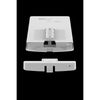 Netgear WAX610Y wireless outdoor access point mounted on a pole, with weather-resistant design and outdoor network connectivity features.