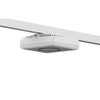 Netgear WBE758 Tri-Band WiFi 7 wireless access point mounted on a wall with shadowed T-bar installation.
