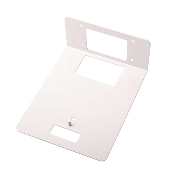 AIDA Imaging white PTZ camera wall mount bracket, universal design, for secure installation of PTZ surveillance cameras. – image 1