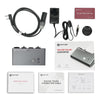 Hollyland Walkie-Talkie Converter-K production equipment device with buttons and display, used for professional audio communication.