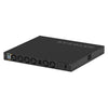 Rear left isometric view of Netgear AV Line M4350-40F4C 40-port managed switch with 10G SFP+ ports.