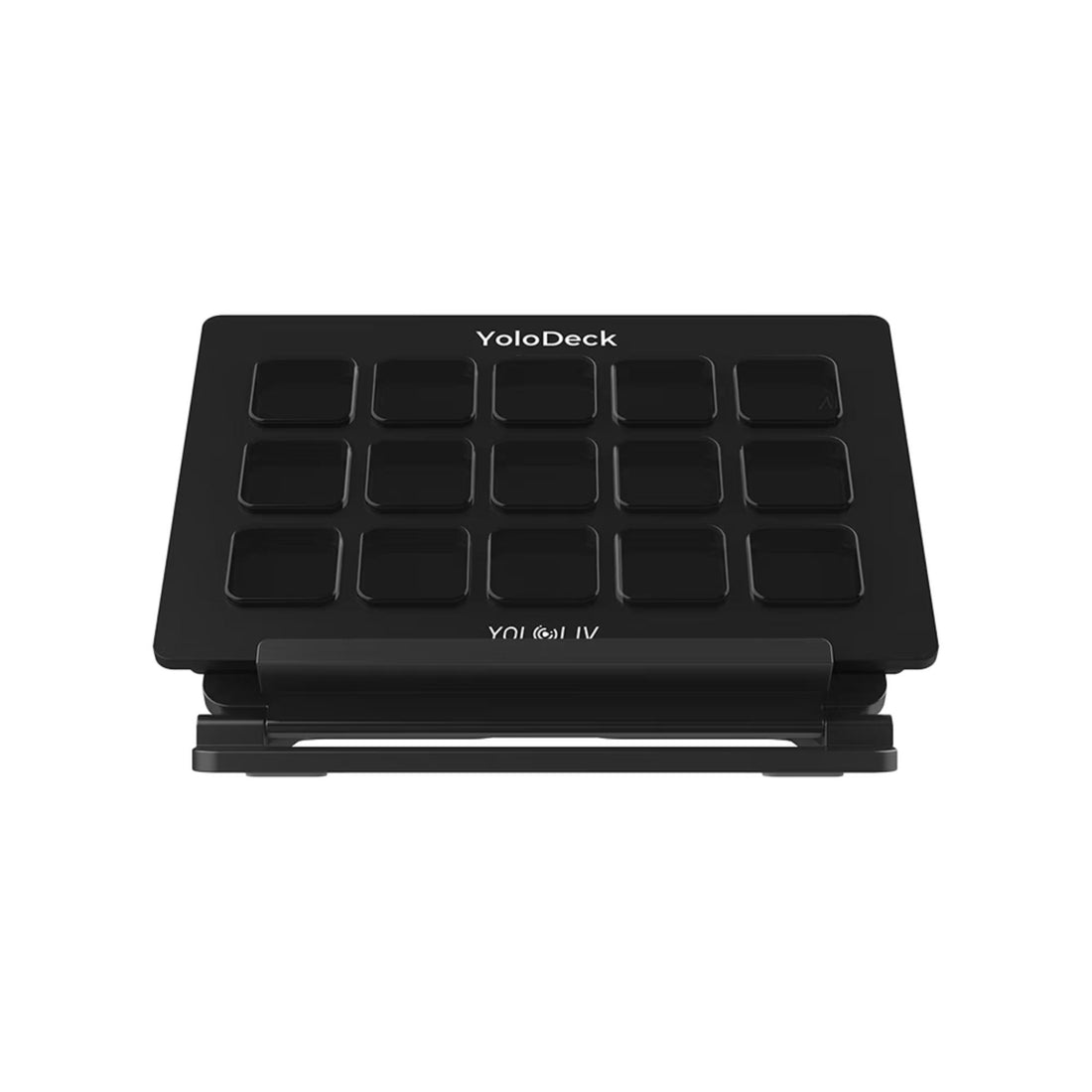 YoloLiv YoloDeck control panel with 15 macro keys for YoloBox, featuring programmable buttons and sleek design. – image 2