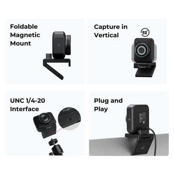YoloLiv YoloCam S3 AI-Powered 4K Live Streaming Camera – image 6