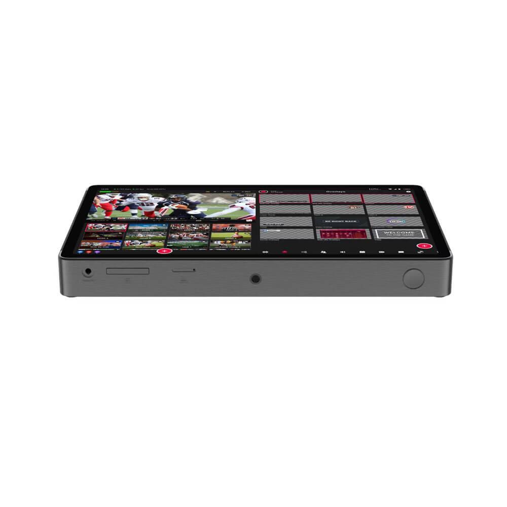 YoloLiv YoloBox Extreme 4K live streaming video switcher with power button and control interface. – image 9
