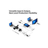 YoloLiv YoloBox Ultra 4K portable live stream studio with ISO recording, showing its compact video switcher with touchscreen display.