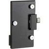 IDX System Technology A-AB2E 3-Stud to V-Mount Adapter Plate for video cameras, shown from the back with mounting details.