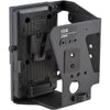 IDX System Technology A-MWR multi-position wireless receiver mounting bracket for video cameras, shown in a detailed view.