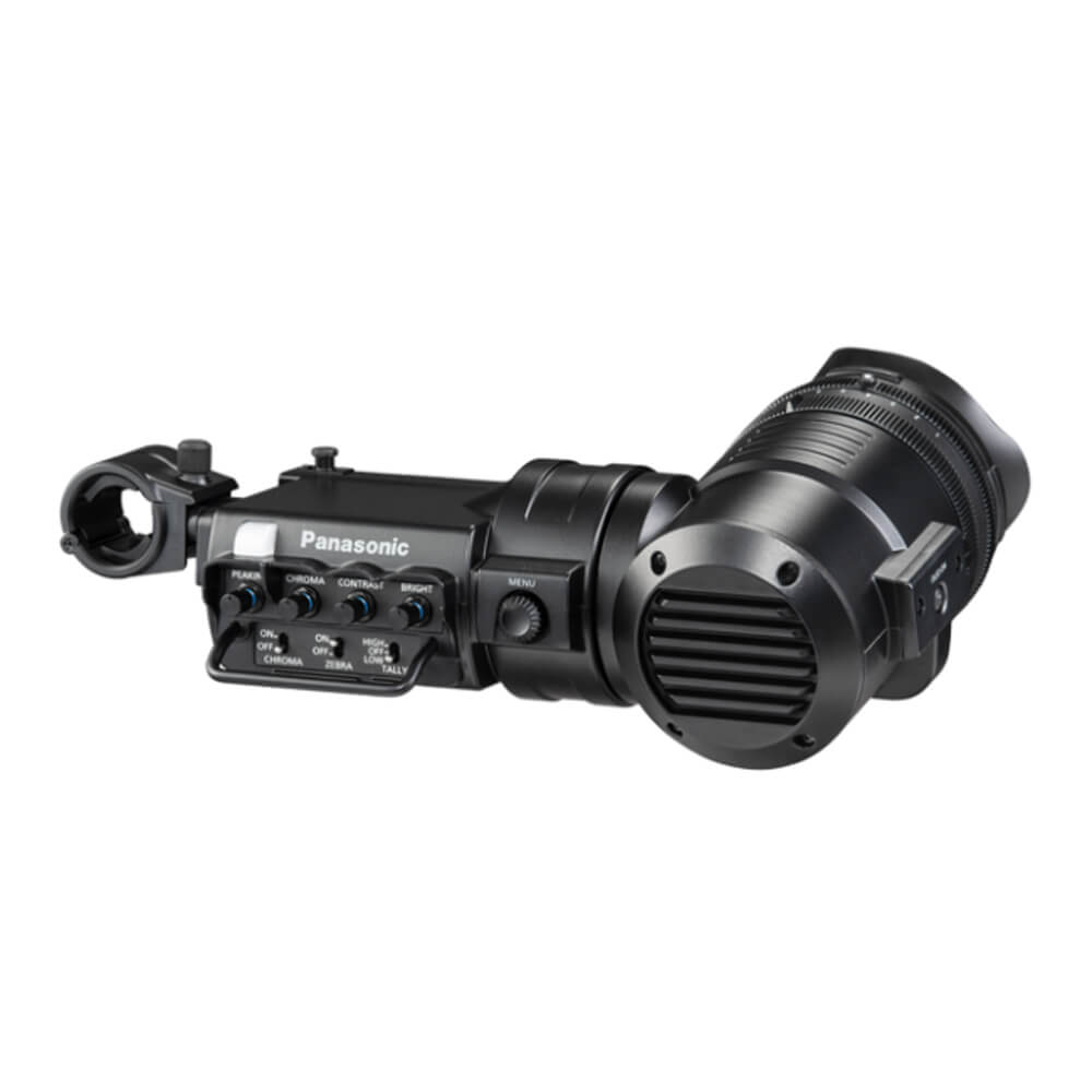 Panasonic CVF70 OLED viewfinder for ENG and studio video cameras, featuring high-resolution display and professional video camera compatibility. – image 1
