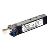 AJA 3G-SDI Single Mode LC Fiber Receiver SFP optical module showing a compact black device with fiber port connections.
