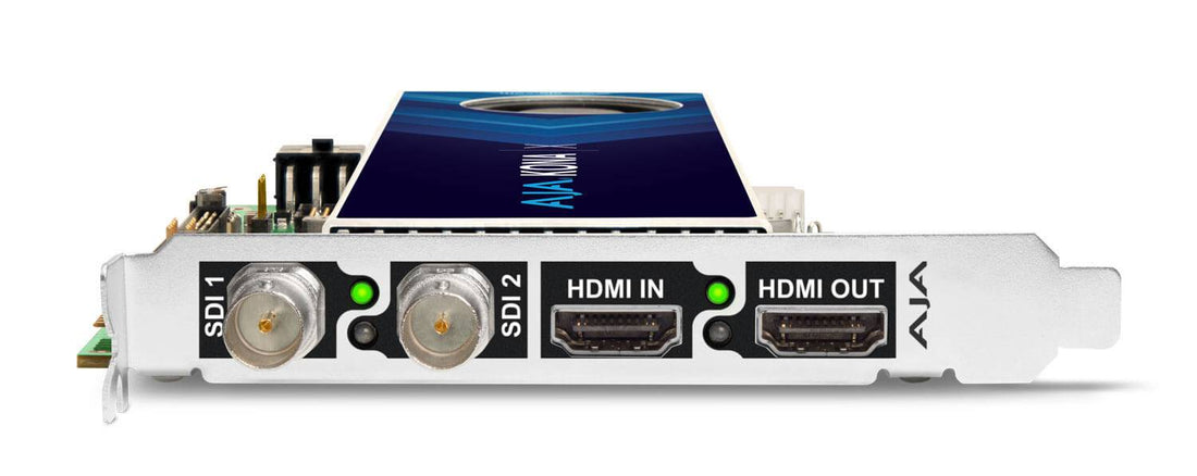 AJA KONA X ultra-low latency video capture card with multiple input ports and professional-grade interface for high-quality video capture. – image 3